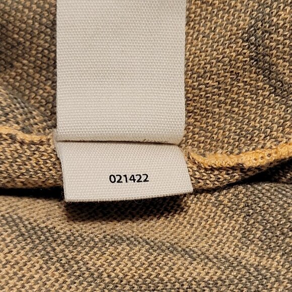 Soft Surroundings Cardigan Yellow/Orange Sz Small Open Front Floral Long Sleeve - Picture 5 of 7